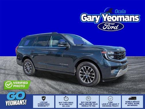 Stone Blue Metallic 2025 Ford Expedition Platinum