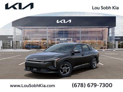 Gray 2026 Kia K4 LXS