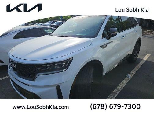 Glacial White Pearl 2023 Kia Sorento SX-Prestige