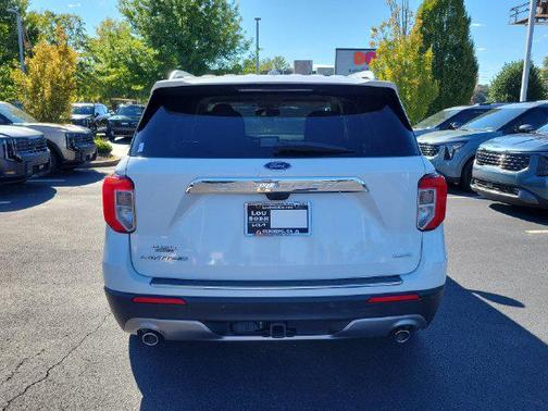White Metallic 2020 Ford Explorer Limited