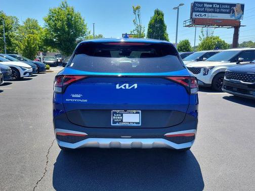 Sapphire Blue 2024 Kia Sportage EX