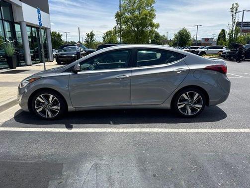 Radiant Silver 2014 Hyundai ELANTRA Limited