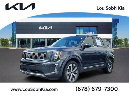 Gravity Gray 2021 Kia Telluride EX