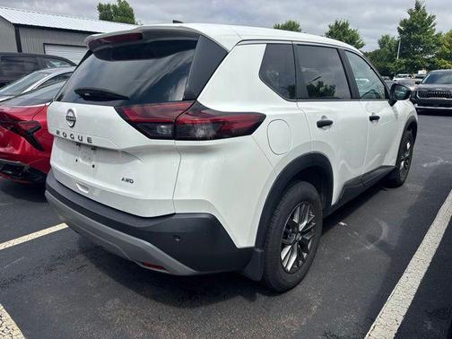 Glacier White 2023 Nissan Rogue S