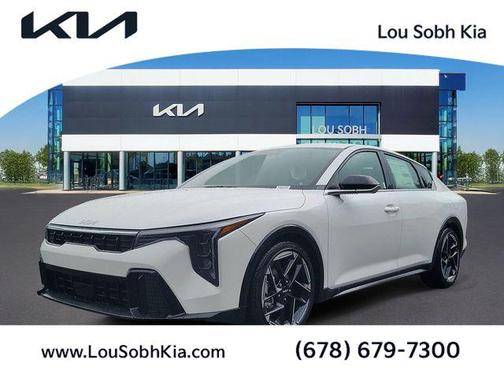 Snow White Pearl 2026 Kia K4 GT-Line