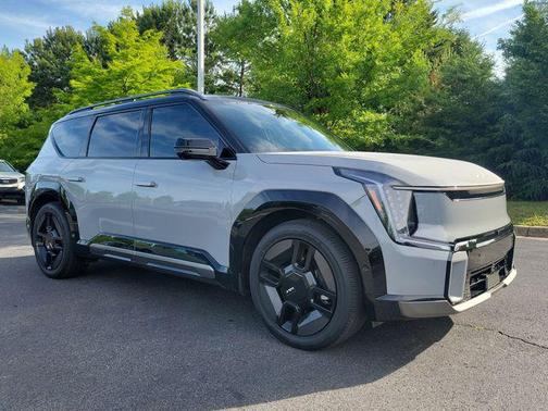 Wolf Gray/Ebony Black Roof 2026 Kia EV9 GT-Line