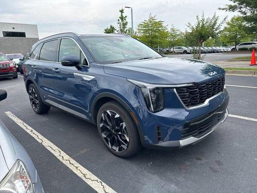 Midnight Lake Blue 2025 Kia Sorento EX