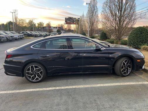 Carbon Blue 2023 Hyundai SONATA N Line