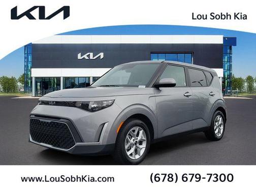 Gray 2025 Kia Soul LX