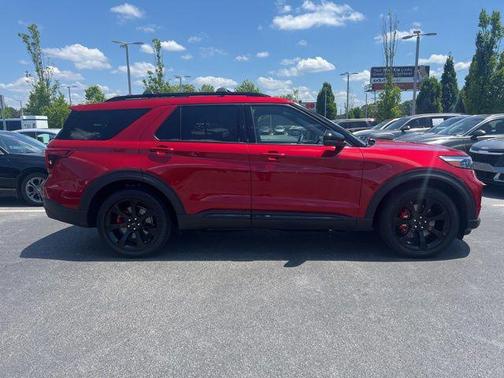 Rapid Red Metallic Tinted Clearcoat 2020 Ford Explorer ST