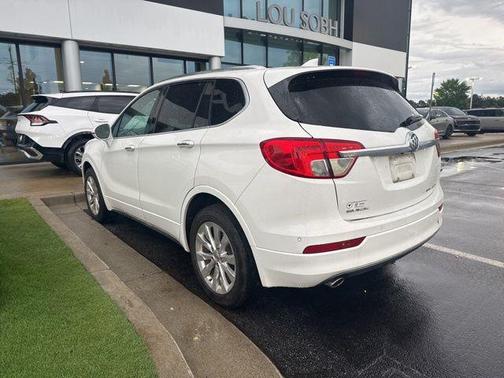 Summit White 2017 Buick Envision Leather