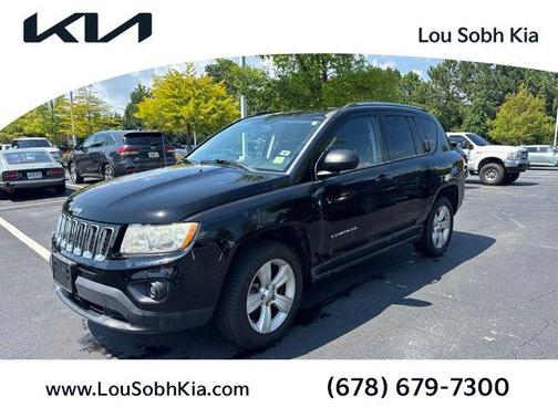 Black Clearcoat 2012 Jeep Compass Sport