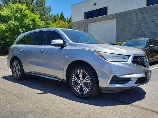 Lunar Silver Metallic 2018 Acura MDX 3.5L