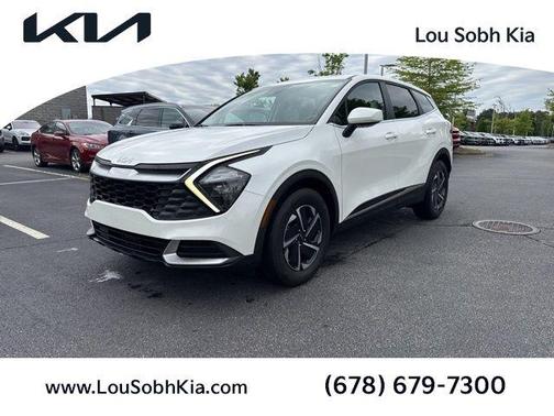 Snow White Pearl 2023 Kia Sportage Hybrid LX