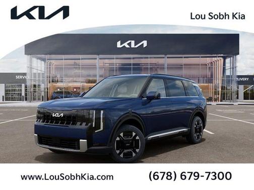 Midnight Lake Blue 2027 Kia Telluride Hybrid EX