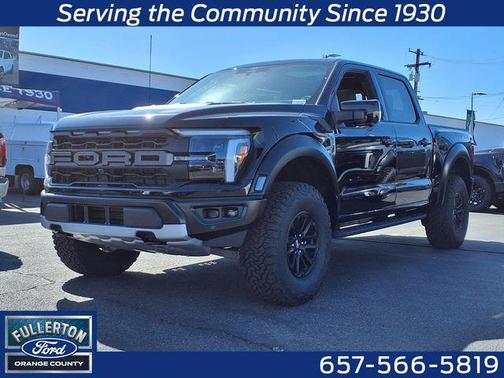 AGATE BLACK METALLIC 2026 Ford F-150 Raptor