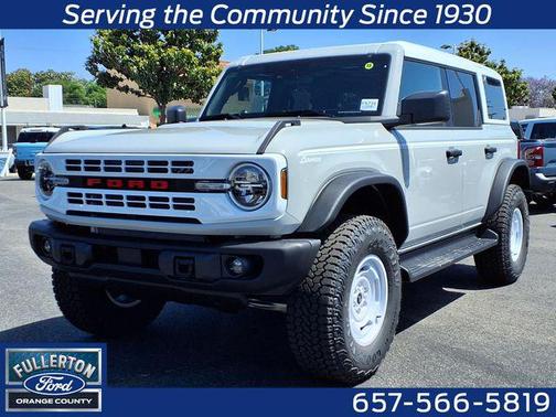 Avalanche Gray 2026 Ford Bronco Heritage Edition