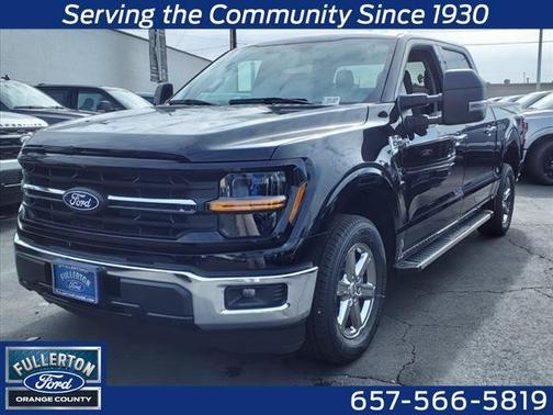 AGATE BLACK METALLIC 2024 Ford F-150 XLT