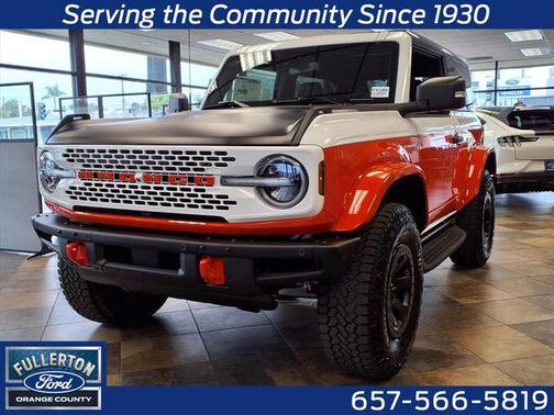OXFORD WHITE 2025 Ford Bronco Stroppe Edition