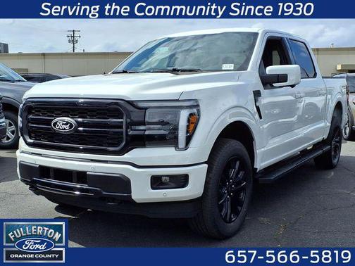 STAR WHITE METALLIC TRICOAT 2026 Ford F-150 Lariat