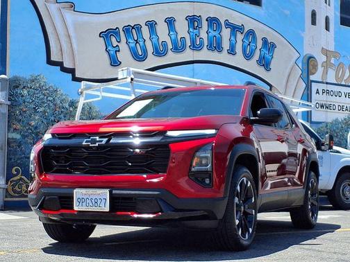Radiant Red Tintcoat 2025 Chevrolet Equinox FWD RS