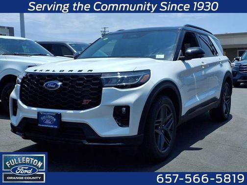 STAR WHITE MET TRI-COAT 2025 Ford Explorer ST