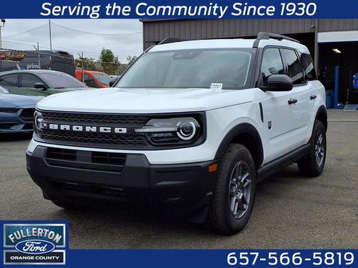Oxford White 2026 Ford Bronco Sport Big Bend