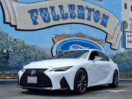 Ultra White 2023 Lexus IS 350 Base