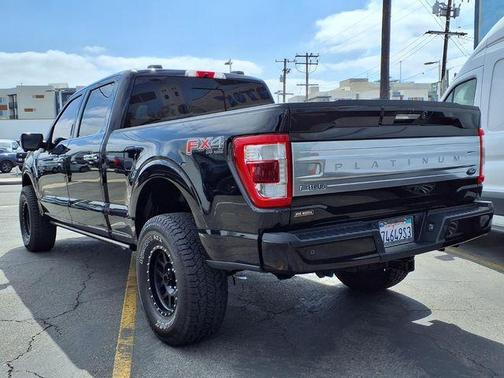 AGATE BLACK METALLIC 2022 Ford F-150 Platinum