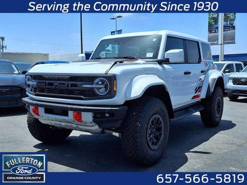 OXFORD WHITE 2026 Ford Bronco Raptor