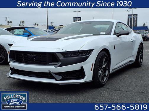 Oxford White 2026 Ford Mustang Dark Horse Fastback