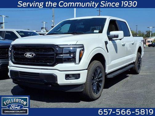 STAR WHITE METALLIC TRICOAT 2026 Ford F-150 Lariat