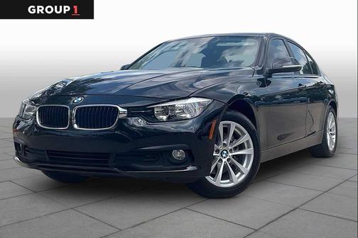 Black 2016 BMW 320 i