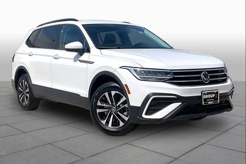 Pure White 2022 Volkswagen Tiguan 2.0T S