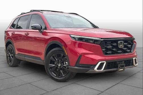 Radiant Red Metallic 2026 Honda CR-V Hybrid Sport Touring AWD
