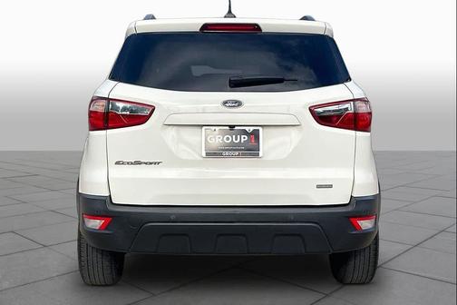 Diamond White 2018 Ford EcoSport SE