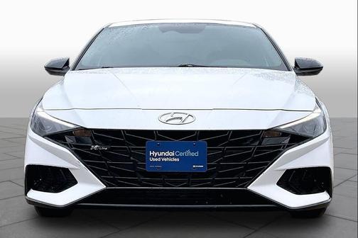 Ceramic White 2022 Hyundai ELANTRA N Line