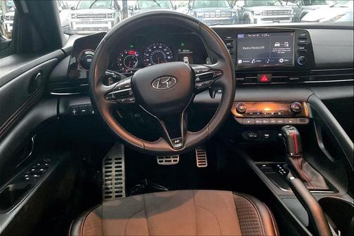 Ceramic White 2022 Hyundai ELANTRA N Line
