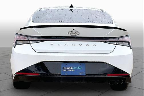 Ceramic White 2022 Hyundai ELANTRA N Line