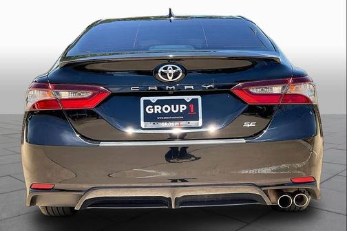 Midnight Black Metallic 2023 Toyota Camry SE