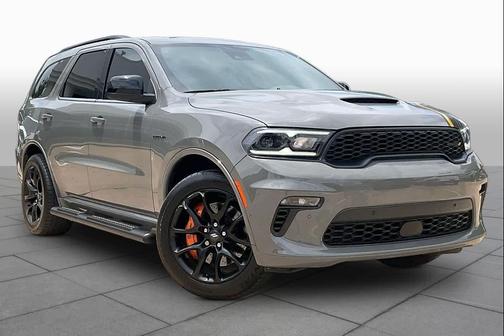 Destroyer Gray Clearcoat 2023 Dodge Durango Hemi Orange AWD