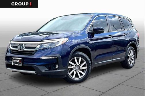 Blue 2019 Honda Pilot EX-L