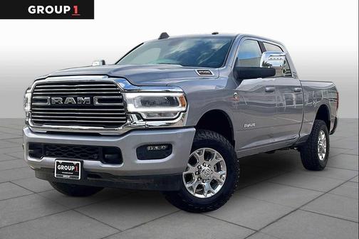 Billet Silver Metallic Clearcoat 2024 RAM 2500 Laramie Crew Cab 4x4 6'4' Box