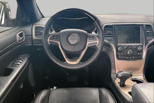 Bright White Clearcoat 2015 Jeep Grand Cherokee Overland