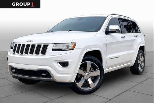 Bright White Clearcoat 2015 Jeep Grand Cherokee Overland