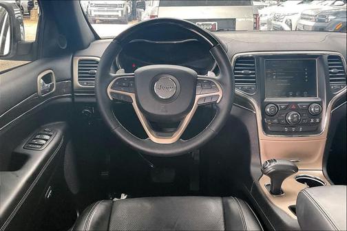 Bright White Clearcoat 2015 Jeep Grand Cherokee Overland