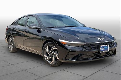 Abyss Black 2025 Hyundai ELANTRA HEV Limited