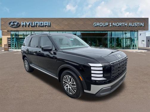 Abyss Black Pearl 2026 Hyundai Palisade Hybrid Blue SEL 7P