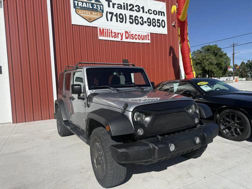 Billet Silver Metallic Clearcoat 2015 Jeep Wrangler Unlimited Sport