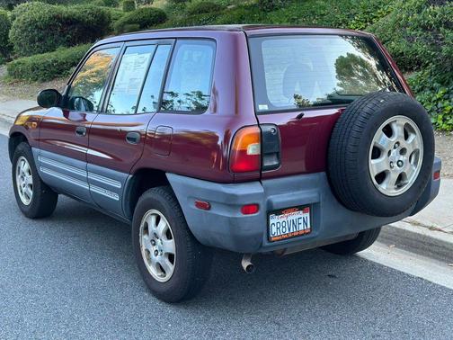 Burgundy 1997 Toyota RAV4 Base
